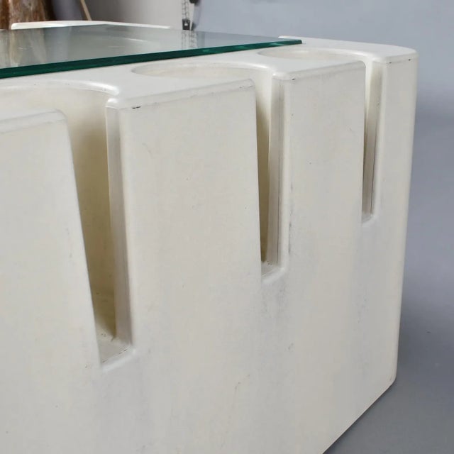 1960s Sergio Mazza for Artemide Italian Space Age Bacco Bar Cart For Sale - Image 5 of 15