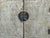 Distressed Light Teal Gray Low Doors Hardware Console Sideboard Cabinet For Sale - Image 10 of 12