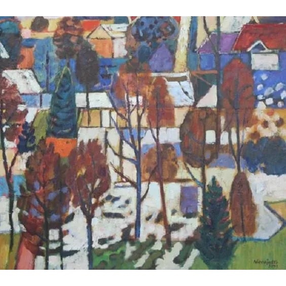 Painting might be sent rolled with the stretchers. Marek niedojadlo isa polish artist, born in 1954. He studied at the...