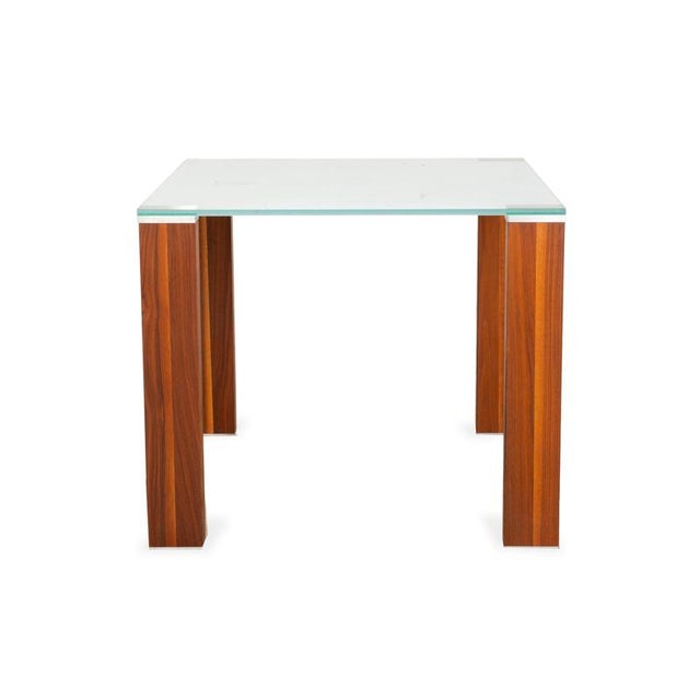 White Let's Go Glass Dining Table from Venjakob For Sale - Image 8 of 9
