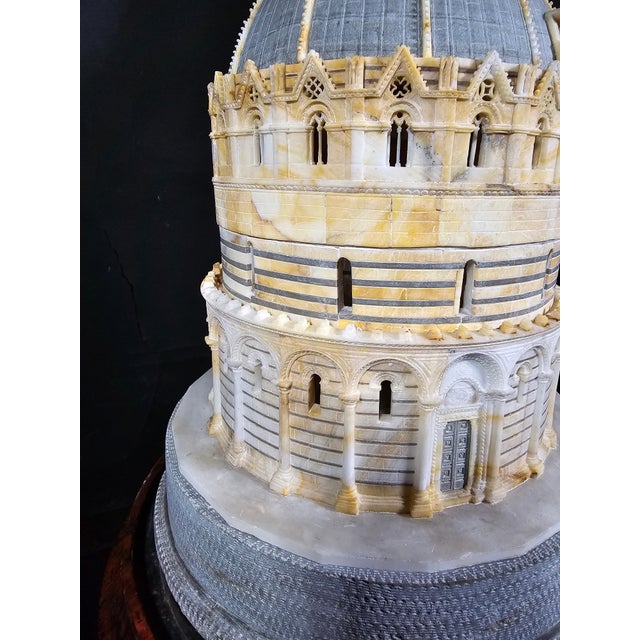 Sculpture of the Baptistery, Pisa, 1860s For Sale - Image 12 of 16