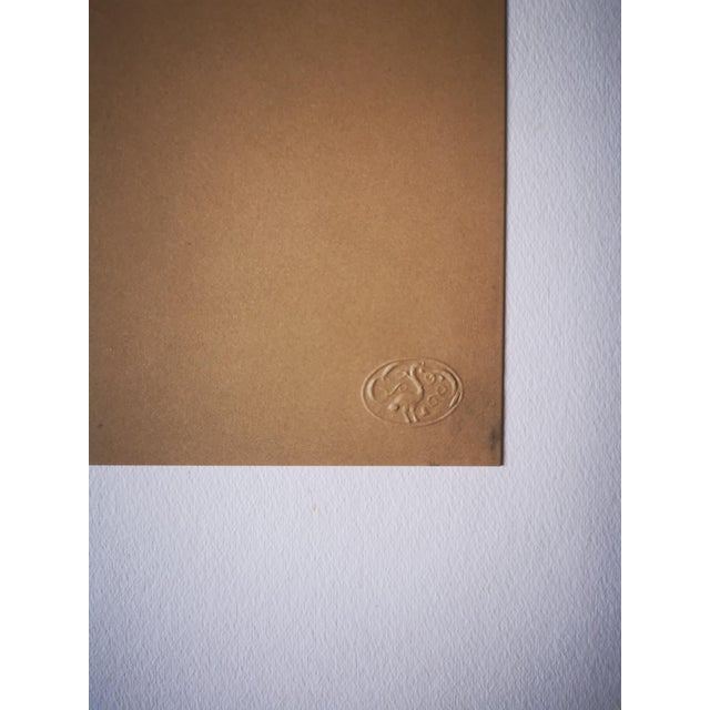 1950s Amedeo Modigliani, Portrait of a Woman with a Hat, 1959, Original Lithograph For Sale - Image 5 of 12