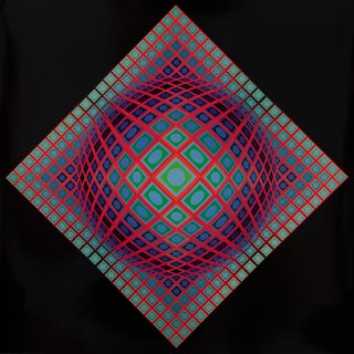 Victor Vasarely, VEGA 201, Etching For Sale