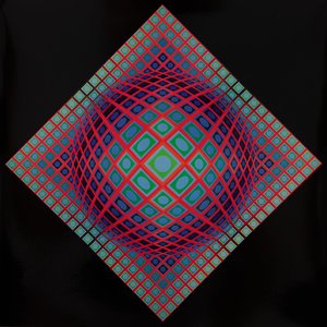 Victor Vasarely, VEGA 201, Etching