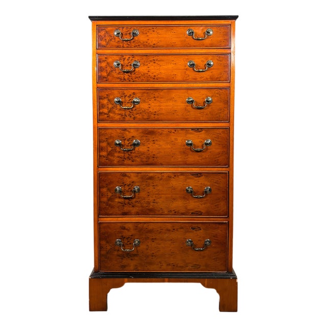 Vintage Louis XV Style Tall Dresser For Sale