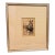 Original Venetian Canal Etching, Custom Framed For Sale