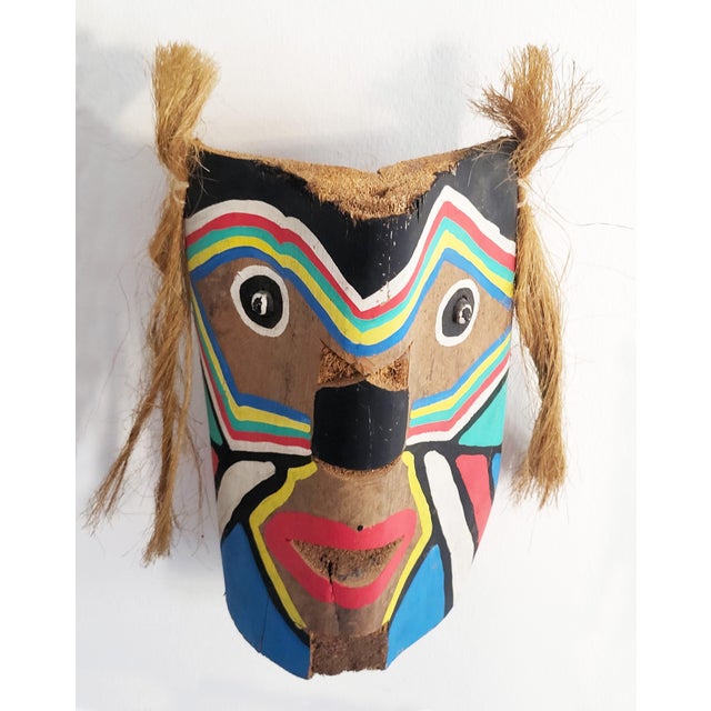 Mid-Century Modern Mid-Century Brazilian Mask, 1960s For Sale - Image 3 of 9