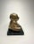 Late 20th Century Vintage Solid Brass & Black Teddy Bear Figurine For Sale - Image 5 of 7