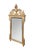 French Vintage French Louis XVI Neoclassical Gilt Wall Hanging Mirror Mirror Fair 56" For Sale - Image 3 of 16