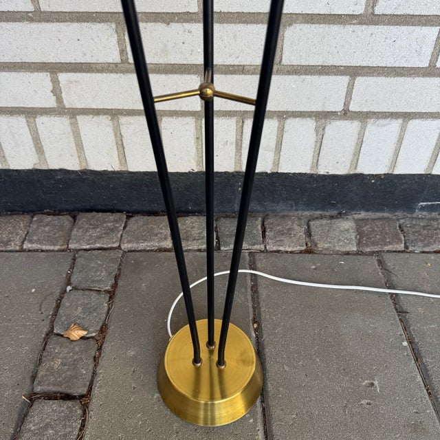Scandinavian Floor Lamp with Three Lampshades, 1960 For Sale - Image 6 of 8