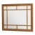 Bombay Co. Multi Beveled Glass Panel Gold Mirror For Sale