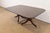 Brown Baker Furniture Style English Georgian Mahogany Triple Pedestal Extension Dining Table, Newly Refinished For Sale - Image 8 of 12