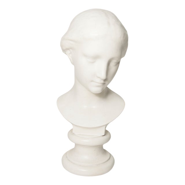 Marble Bust of a Woman from Louvre Museum, 1445 For Sale