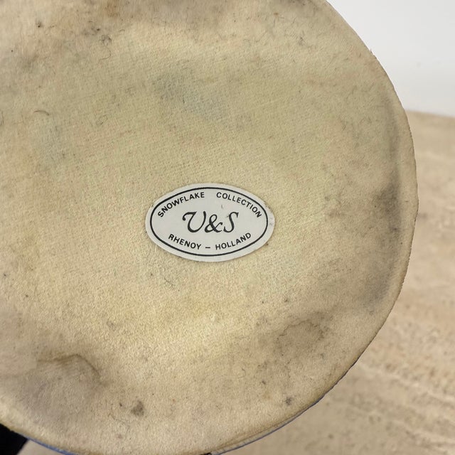 Crystalline Vase Snowflake Collection V&S Gallery, 1980s For Sale - Image 3 of 10