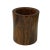 Handmade Chinese Natural Pattern Wood Brush Pen Holder / Brush Pot For Sale - Image 4 of 7
