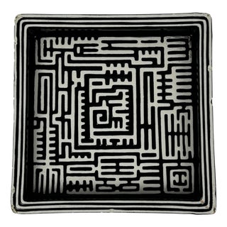 Domino Ashtray by Stig Lindberg for Gustavsberg, 1955 For Sale