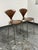 Modern Norman Cherner for Cherner Chair Company Cherner Counter Stools, Pair For Sale - Image 3 of 12