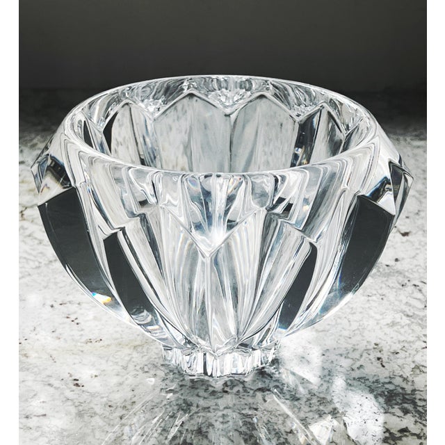 Late 20th Century The Stunning 6" Orrefors Zodiac Heavy Crystal Bowl, Designed by Erika Lagerbielke, Sweden For Sale - Image 5 of 8
