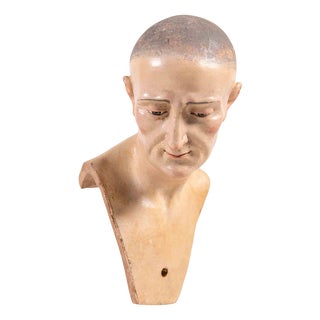 Head of Man, Italy, 18th Century For Sale