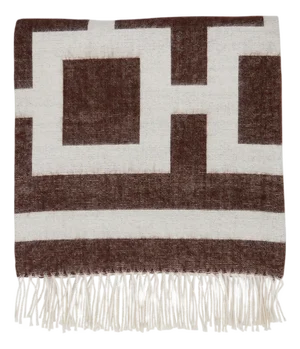 Nixon Baby Alpaca Throw, Brown