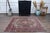 Islamic 1970s Vintage Handmade Wool Cotton Burgundy Area Rug For Sale - Image 3 of 11