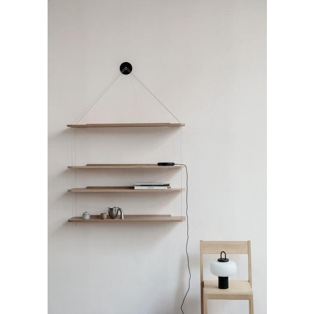 Black Nox Wireless Table Lamp in Opaline Glass & Aluminum from Alfredo Häberli For Sale - Image 8 of 18