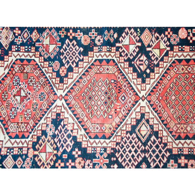 Early 20th Century Persian Shriven Rug For Sale - Image 9 of 14