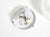 Swirl Flush Mount in Glass and Metal Base, 1980s For Sale - Image 15 of 18