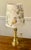 Metal Michael Berman Brass Candle Stick Lamp For Sale - Image 7 of 12