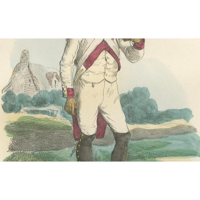 After Horace Vernet, Imperial Guard of Napoleon 3rd Dutch Regiment, 1843, Paper For Sale - Image 3 of 10