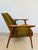 Forest Green Fully Mid-Century Armchair by Miroslav Navratil, Czechoslovakia, 1960s For Sale - Image 8 of 13