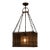 1960s Milk Crate Light Fixture - Rectangular For Sale