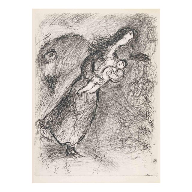 Marc Chagall, The Tragedy of Hagar, 1960 For Sale
