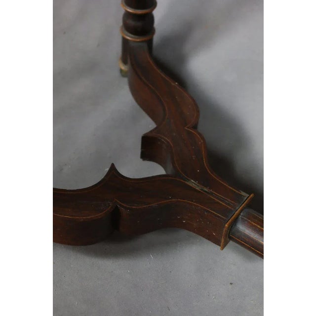 Charles X Dessert Side Table For Sale - Image 10 of 13