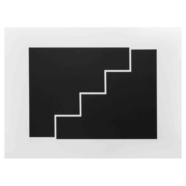 Nicola Carrino, Saw, Lithograph, 1970 For Sale