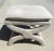 Farmhouse Restoration Hardware Toscane Nailhead Bench/Stool For Sale - Image 3 of 9