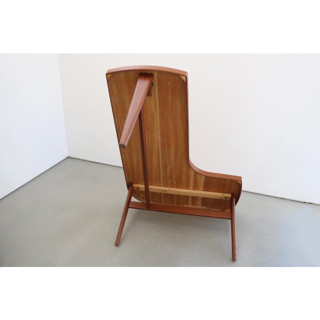 Large Boomerang Coffee Table in Teak, Denmark, 1960s For Sale - Image 11 of 12