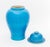 Late 20th Century Turquoise Blue Glazed Porcelain Ginger Jar For Sale - Image 5 of 7