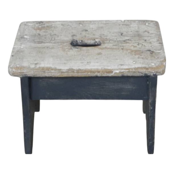 Industrial Fir Stool, 1960s For Sale