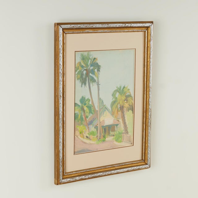 Impressionist Tropical Painting of Key West For Sale - Image 3 of 10