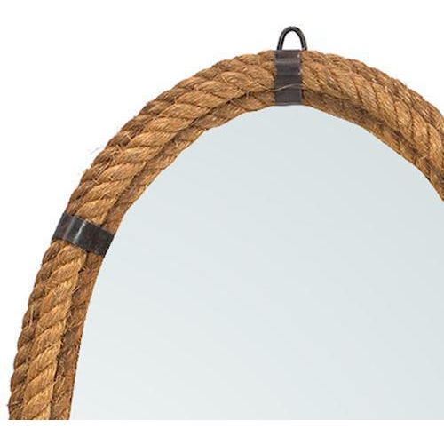 Nautical Oval Rope Mirror Chairish