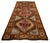 1970s Vintage Hand Knotted Neutral Color Turkish Large Runner Rug - 4′5″ X 10′6″ For Sale - Image 5 of 11