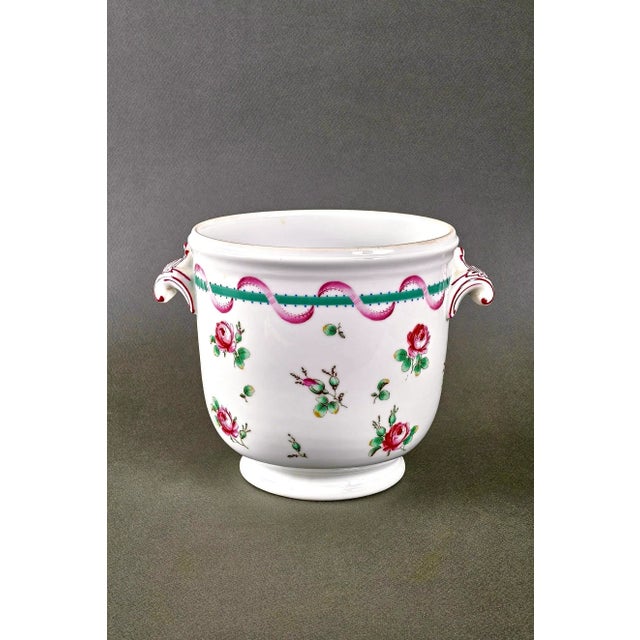 Italian Signed Hand-Painted Cachepot from Richard Ginori, 1930s For Sale - Image 11 of 11
