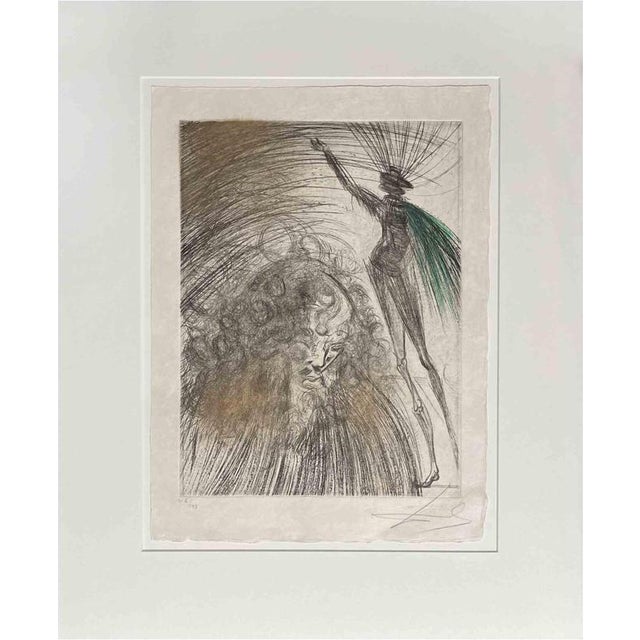 Salvador Dalí­, Vieux Faust Edition 105/145, 1960s, Etching For Sale