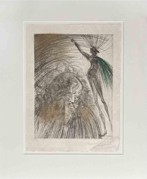 Salvador Dalí­, Vieux Faust Edition 105/145, 1960s, Etching