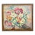 1964 Floral Still Life Painting on Canvas in Carved Frame, Signed For Sale