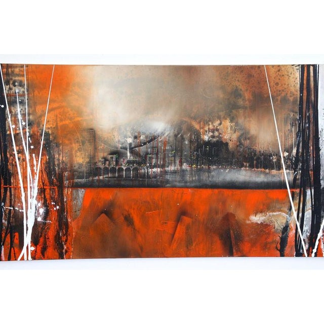 Contemporary MS, Invasion Pt. II, Acrylic on Canvas, 2024 For Sale - Image 3 of 11