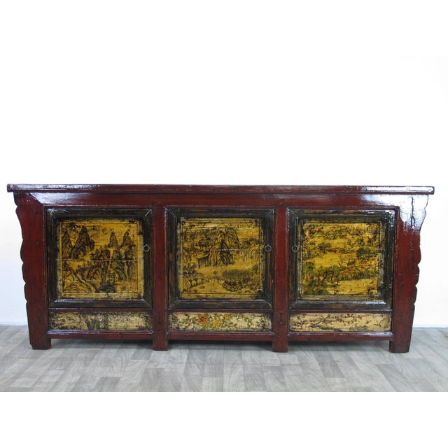 Chinese Late 19th Century Mongolia Sideboard For Sale - Image 3 of 13