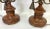 Vintage Chapman Italian Turned Wood With Bronze Candelabra Made Into Lamps- a Pair For Sale - Image 10 of 12