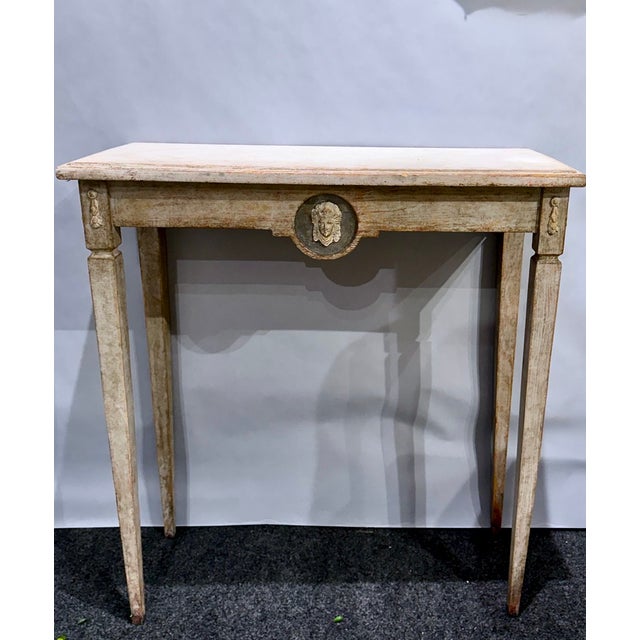 Pair of Swedish Gustavian Style Painted Console Tables, Circa 1880 For Sale - Image 10 of 18